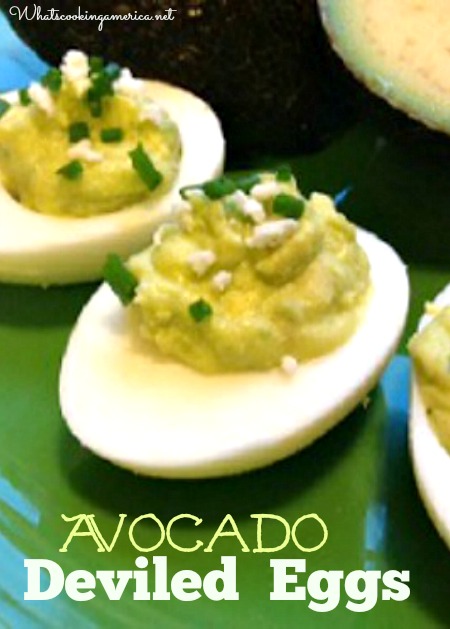 Avocado Deviled Eggs Recipe | What's Cooking America