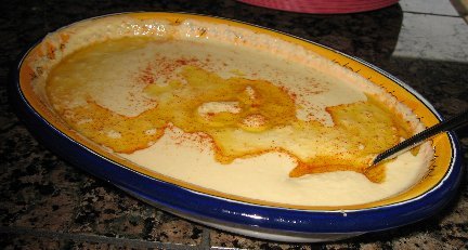 Bagna Cauda in a large oblong dish