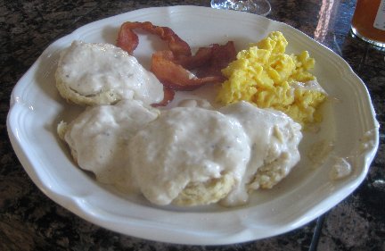 Mom's Biscuits and Gravy