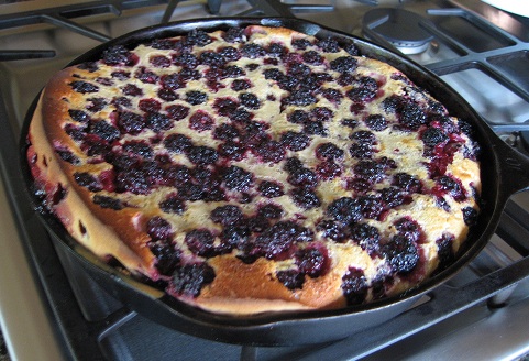 Blackberry Clafouti