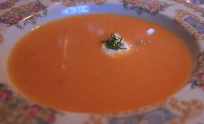Carrot Vichyssoise Soup