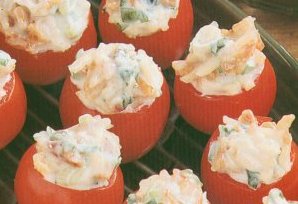 Stuffed Caprese Tomatoes