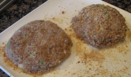 Raw Chicken Patties