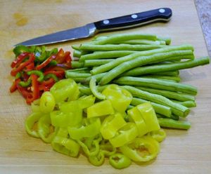 Veggies and Chinese Long Beans