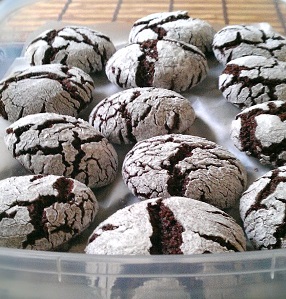 Chocolate Crinkle Cookies Recipe Christmas Cookie Recipes