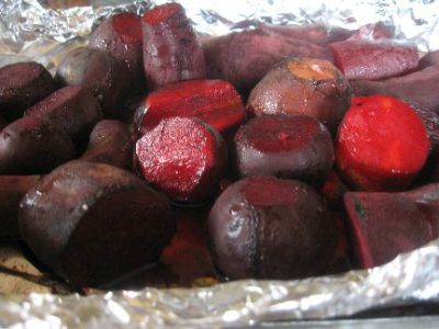 Oven Roasted Beets Recipe Hwhats Cooking America