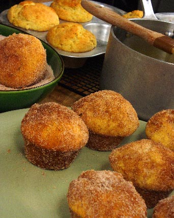 Sugar Doughnut Muffins