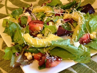 Summer Salad with Fresh Corn