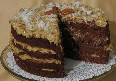 German Chocolate Cake History, Whats Cooking America