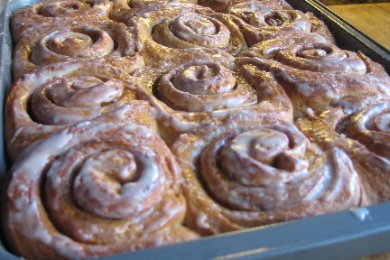 Gingersnap Cinnamon Rolls