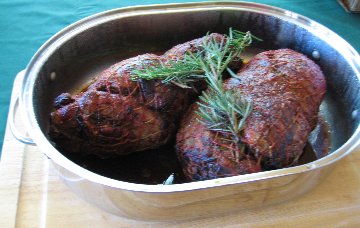 Lamb Roast with Port Sauce from lamb recipe collection