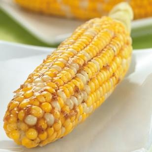 Lemon-Garlic Glazed Corn