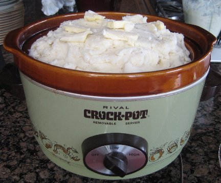 Mashed Potatoes in slow cooker