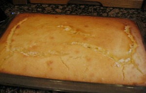 Baked Mochi Cake