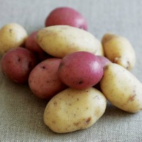 New Potatoes with Citrus Horseradish Dressing