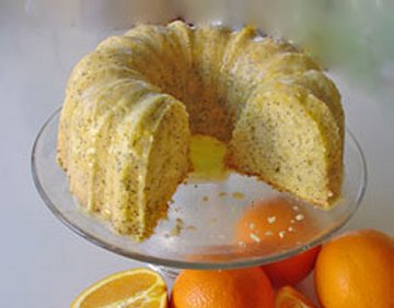 Orange Poppy Seed Cake Whats Cooking America