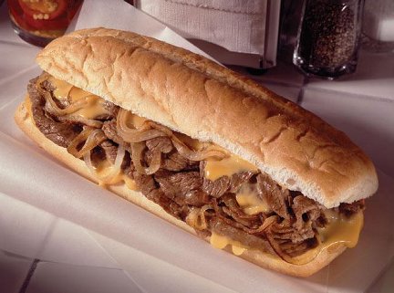 Philly Cheese Steak Philadelphia Cheese Steak Sandwich