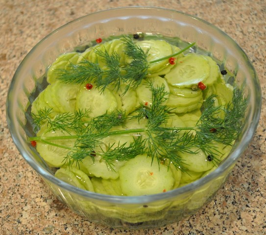 Pickled Armenian Cucumbers With Fresh Dill Recipe Whats Cooking America