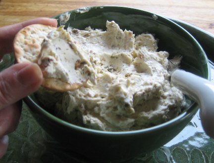 Pistachio Champagne Cheese Spread