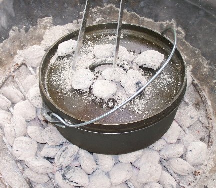 Dutch Oven Pizza