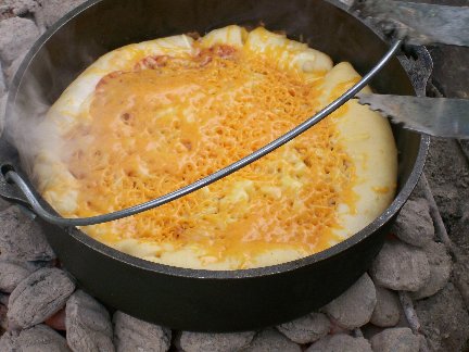 Dutch Oven Pizza