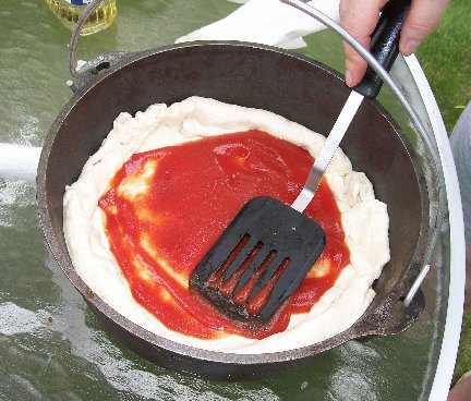 Dutch Oven Pizza