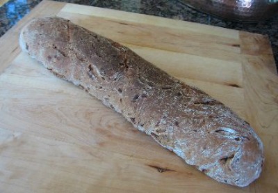 Sourdough Raisin Pumpernickel Bread