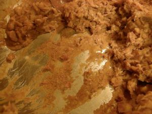 Mashed Refried Beans