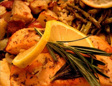 Featured image of post Simple Way to Baked Salmon With Lemon And Rosemary