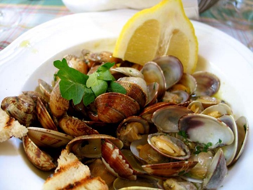 Spanish Steamed Clams