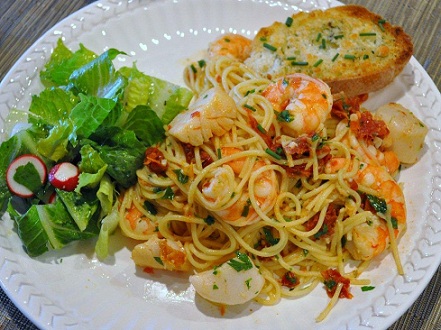 Seafood Spaghettini