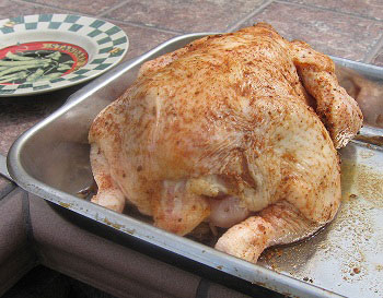 seasoning chicken