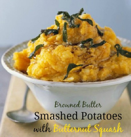 Browned Butter Smashed Potatoes