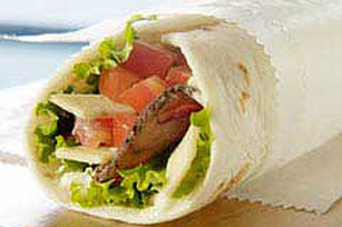 Spicy Beef Wrap