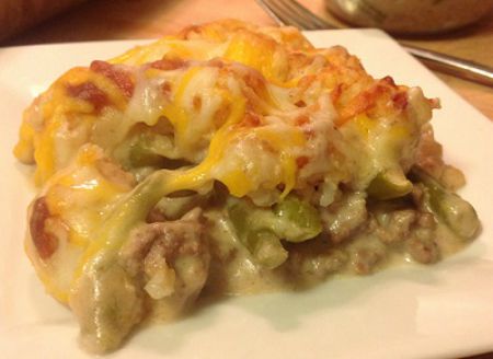 receipe for tator tot casserole