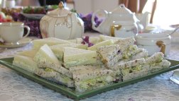 Chicken Curry Tea Sandwich