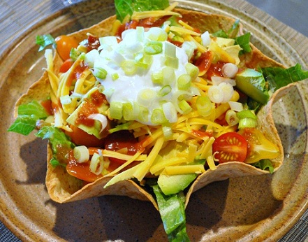 TexMex Salad Taco Bowls Recipe, Whats Cooking America