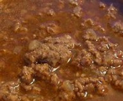 close up image of Chili H. Allen Smith Chili Con Carne