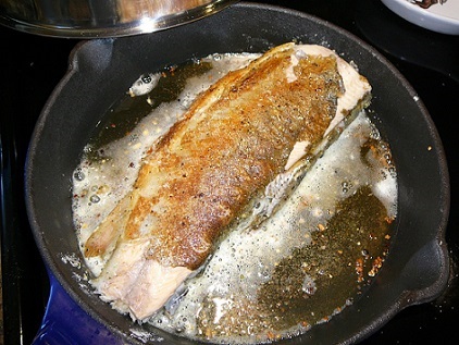 Trout Frying10