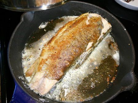 Frying Trout