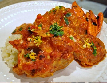 Braised Veal Shanks with Citrus