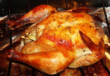 Whole Roasted Cornell Chicken