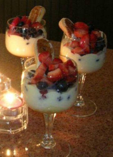 Zabaglione with Fresh Berries Recipe, Whats Cooking America