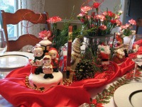 How to organize holiday tablescapes