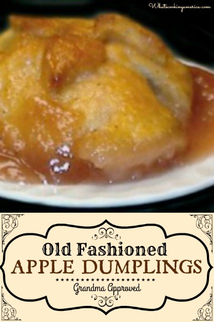 Old Fashioned Apple Dumplings 