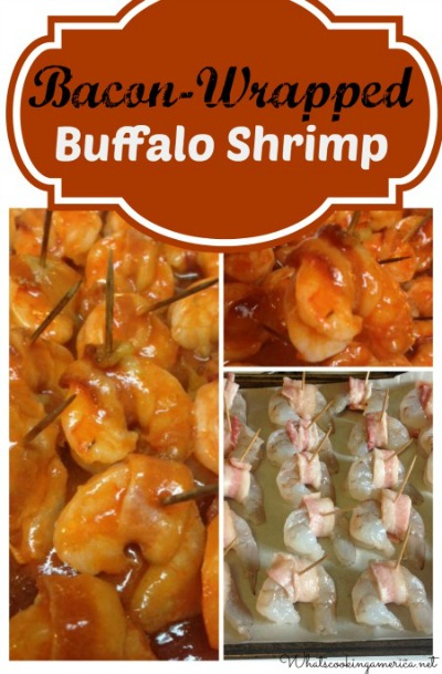 Bacon-Wrapped Buffalo Shrimp