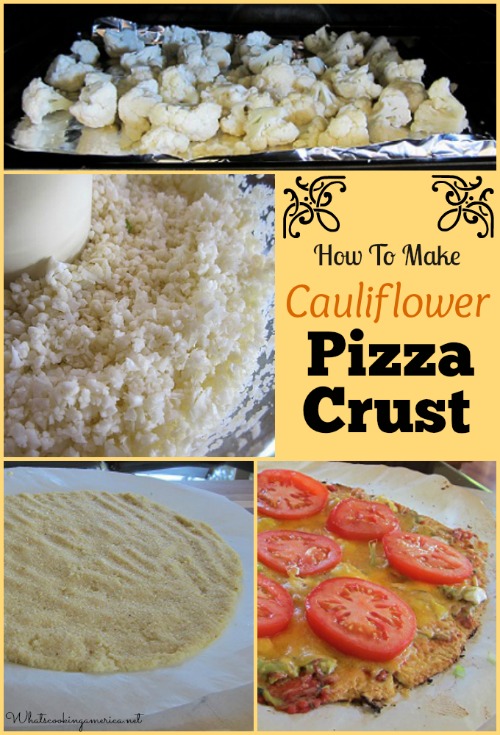 Cauliflower Pizza Crust 