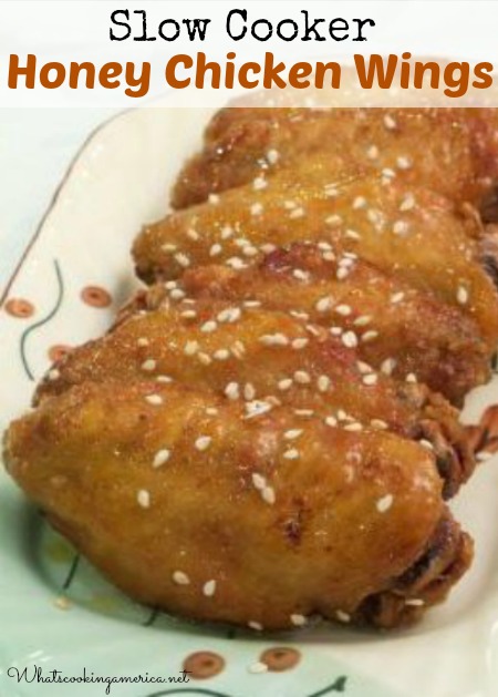 Slow Cooker Honey Chicken Wings