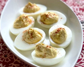 Lemony Deviled Eggs