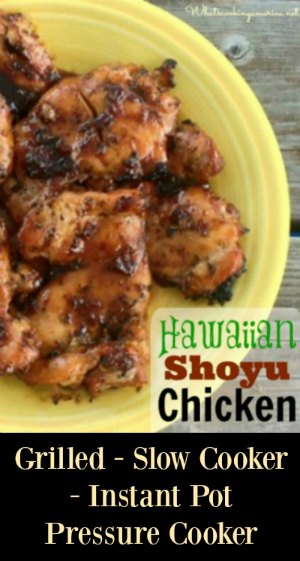 Hawaiian Shoyu Chicken Recipe Whats Cooking America